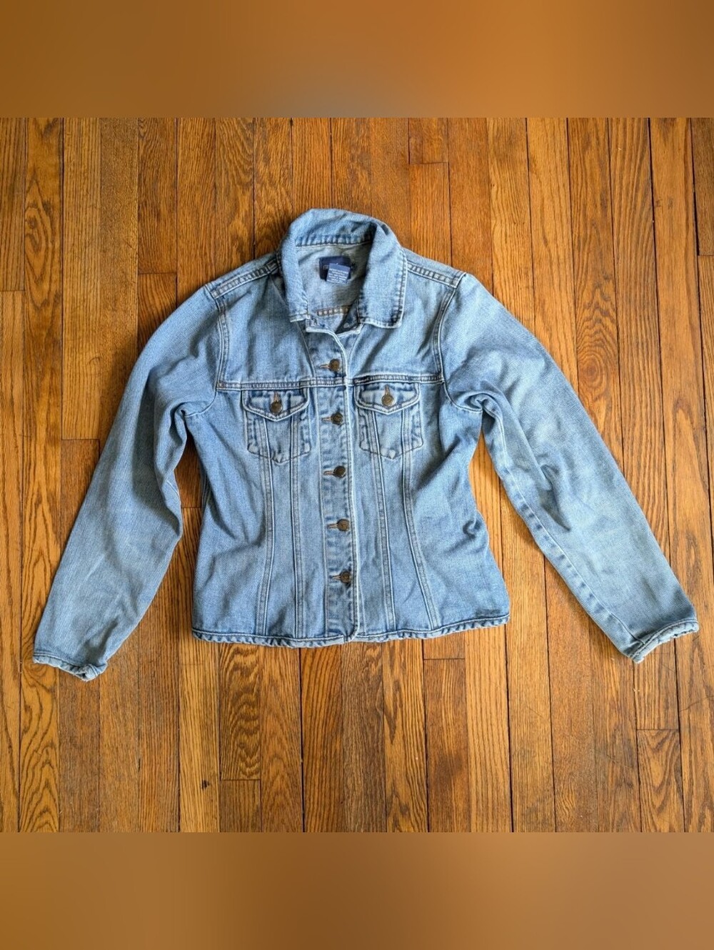 Vintage 90's Faconnable Women's Denim Jean Jacket